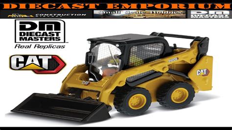 1 50 scale skid steer|Diecast Masters 1:50 Scale Caterpillar 242D3 Skid Steer Loader .